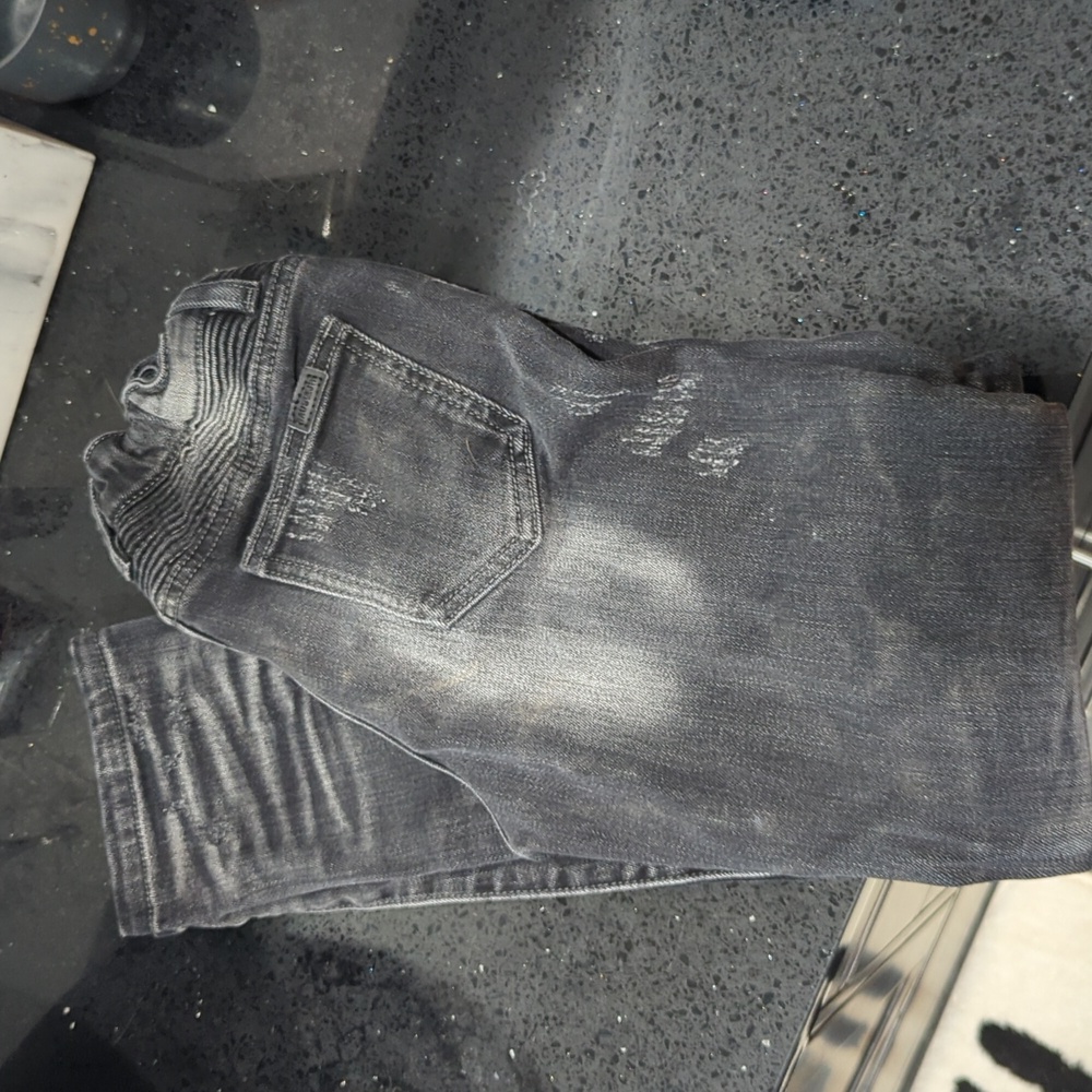 Boys distressed skinny moto jeans The Buckle
